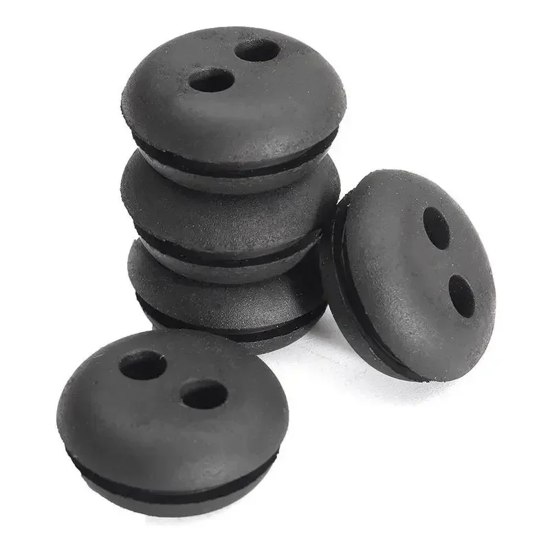 5pcs Rubber Grommet Gas Tank Grommet Rubber Sealing Ring Rubber Gasket Replacement Kit Black Protect Tool For Lawn Mower Trimmer