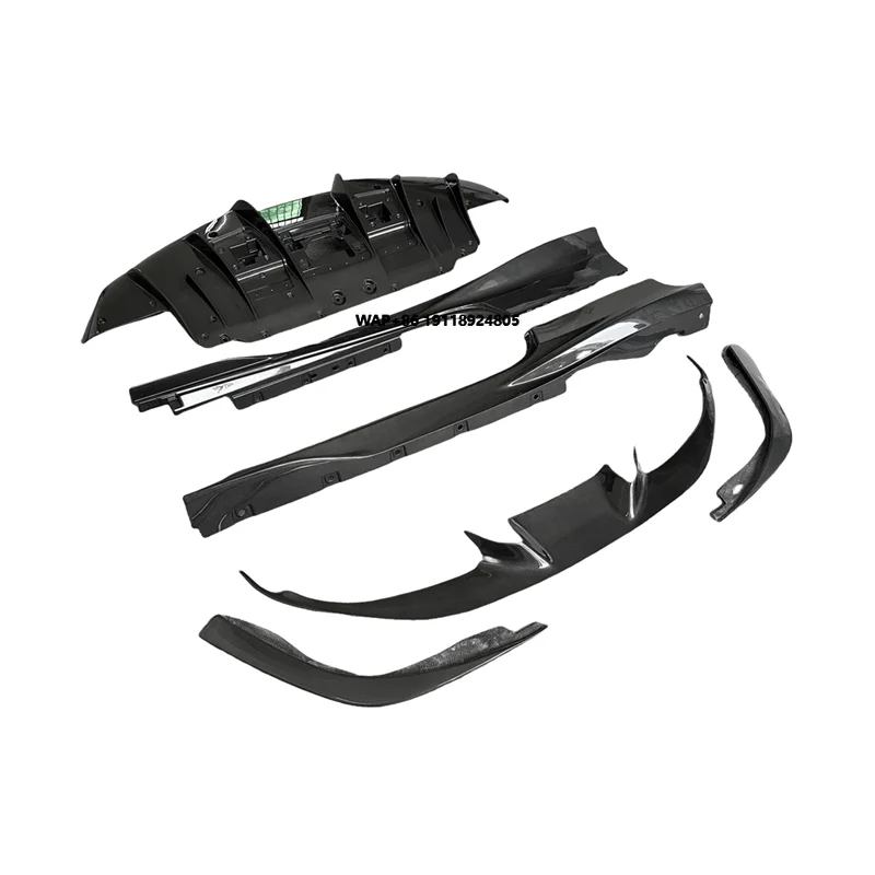 

Dry Carbon Fiber Bodykit OEM Style for F8 Carbon Bumper Hood Door Fender Side Skirts Spoiler