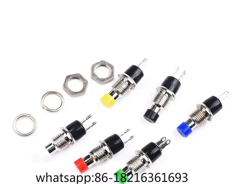 

Мгновенный 100 шт. PBS-110 монтажное отверстие для кнопочного переключателя 7 мм