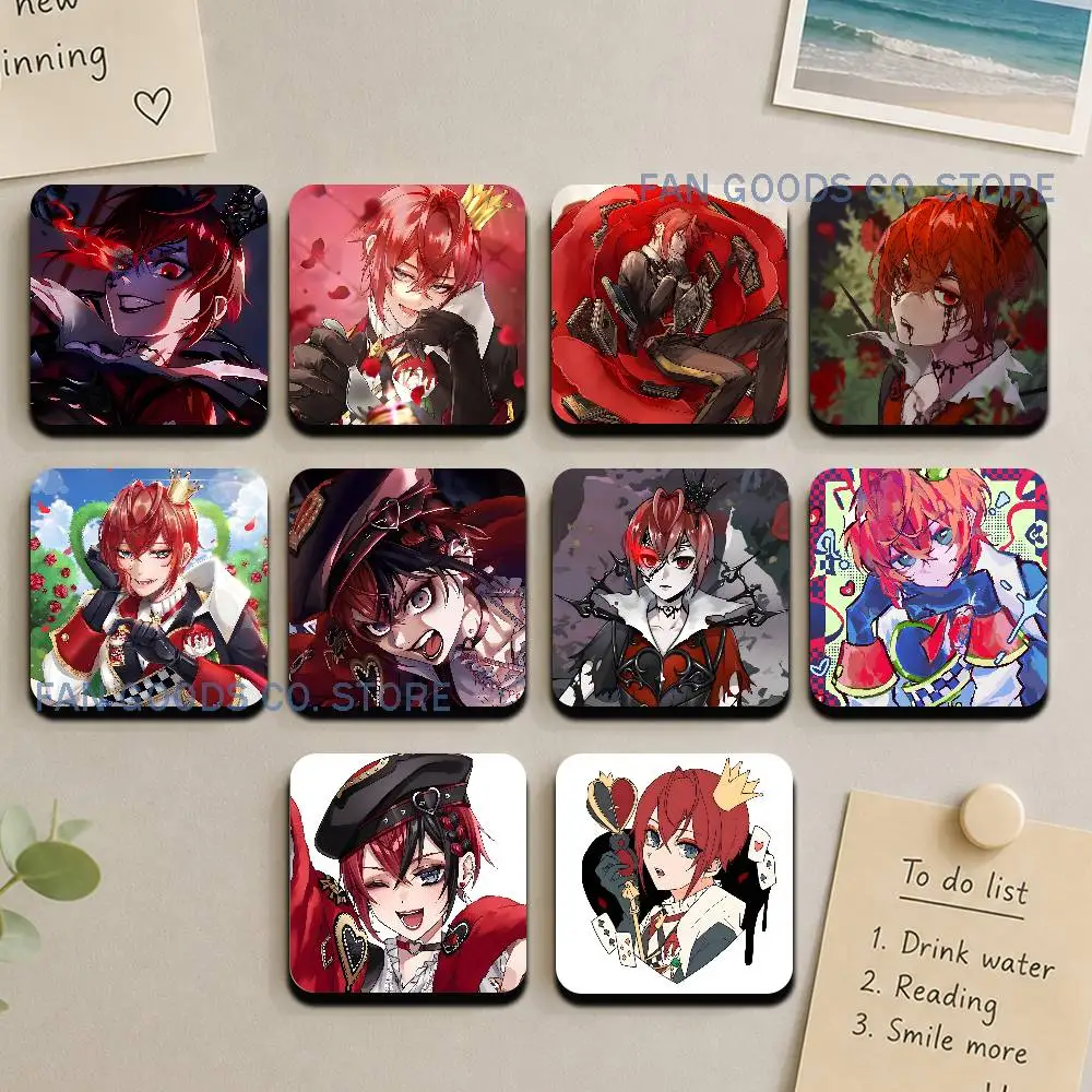 

R-Riddle Game R-Rosehearts Sublimation Magnet Cartoon Anime CuteFridge Magnets Personalized Sublimation Products for Kitchen
