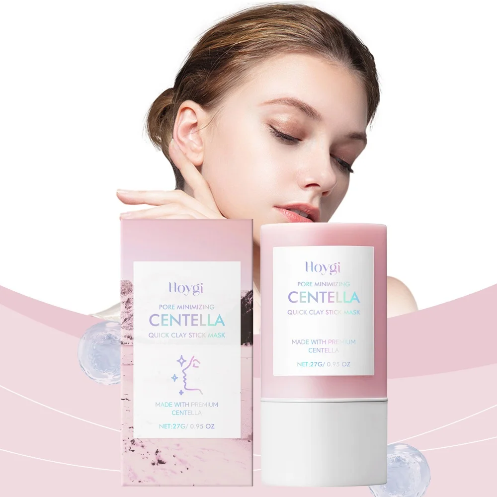 

Грязевая маска для лица Centella asiatica, 27 г, глубоко увлажняющая, минимизация пор, успокаивающая, осветляющая и уход за лицом