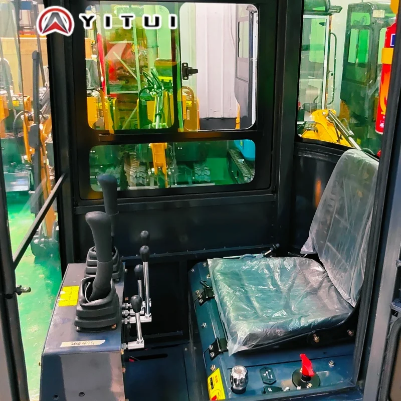 Customized 1.2Ton Mini Excavator – Versatile Small Digger with Tailored Attachments for Home Improvement Projects