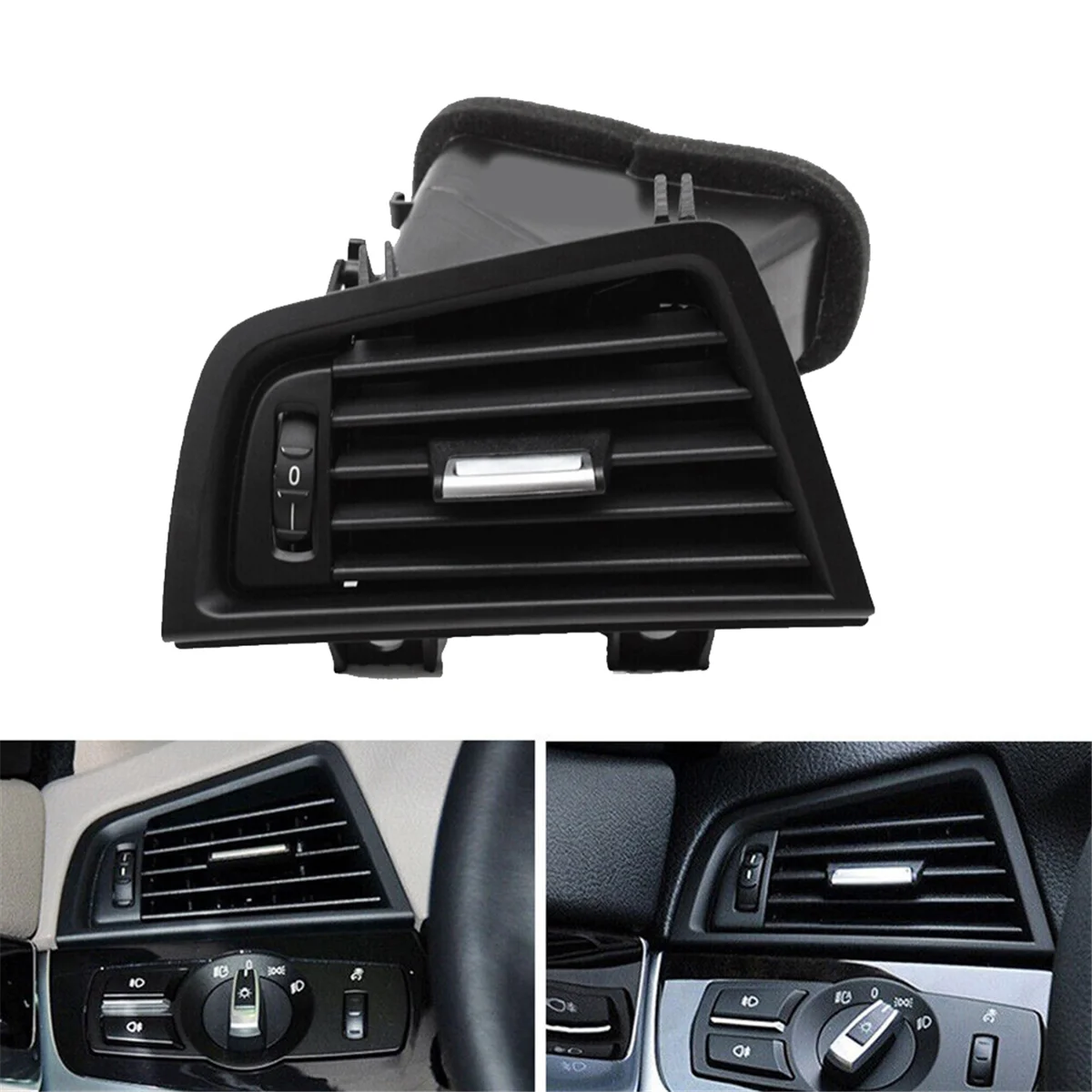 Car Dashboard Left Air Conditioner Vent  embly for BMW 5 Series F10 2010-2016 F18 2010-2017 64229166883