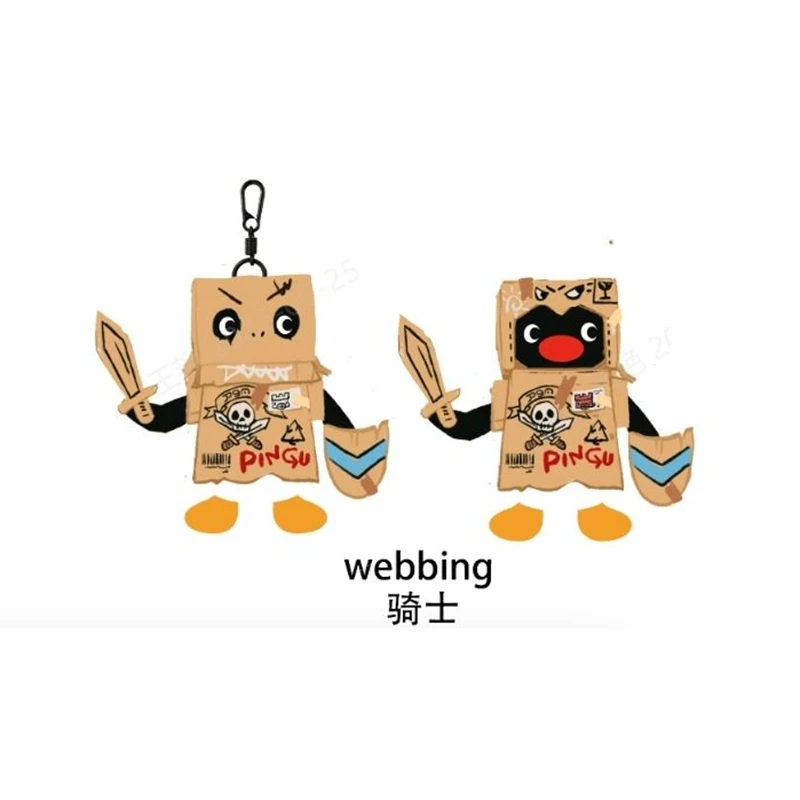 Genuine Pingu Fairy Tale Roaming Series Blind Box Penguin Bag Keychain Pendant King Knight Captain Wizard Toy Princess Gift view 3