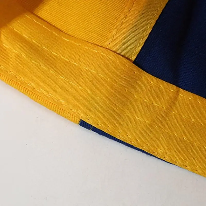 Neue Frühlings- und Herbst-Bambus-Libellen-Propeller-Baseballkappe im modischen Color-Block-Design – Outdoor-Sonnenschutzhut – Detail 7