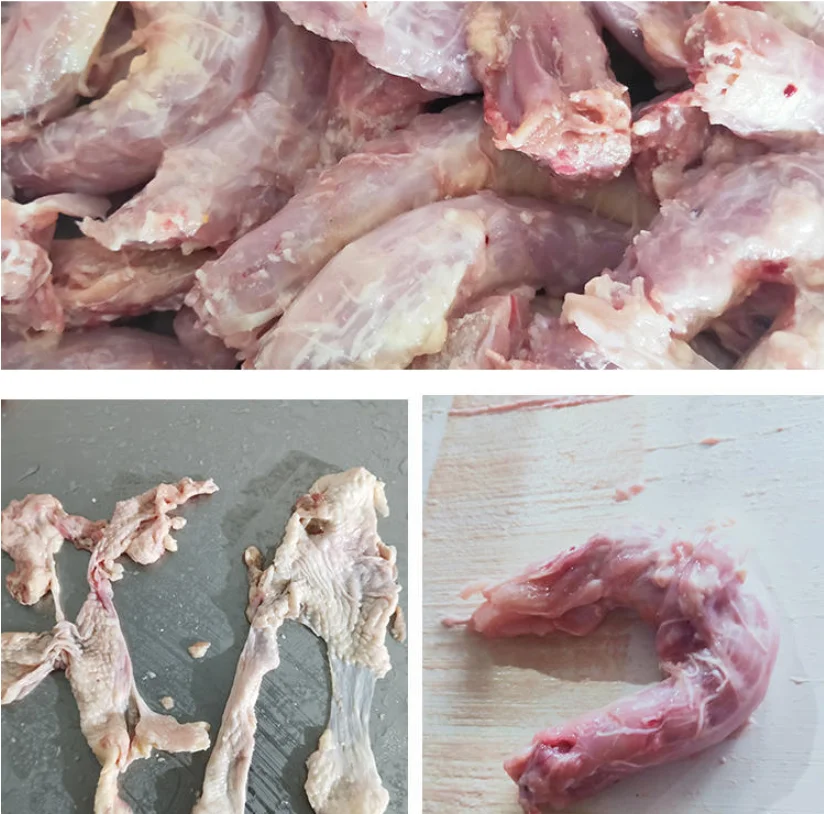 Duck Chicken Gizzard Skinning Peeling Remoxing Machine Chicken Poultry