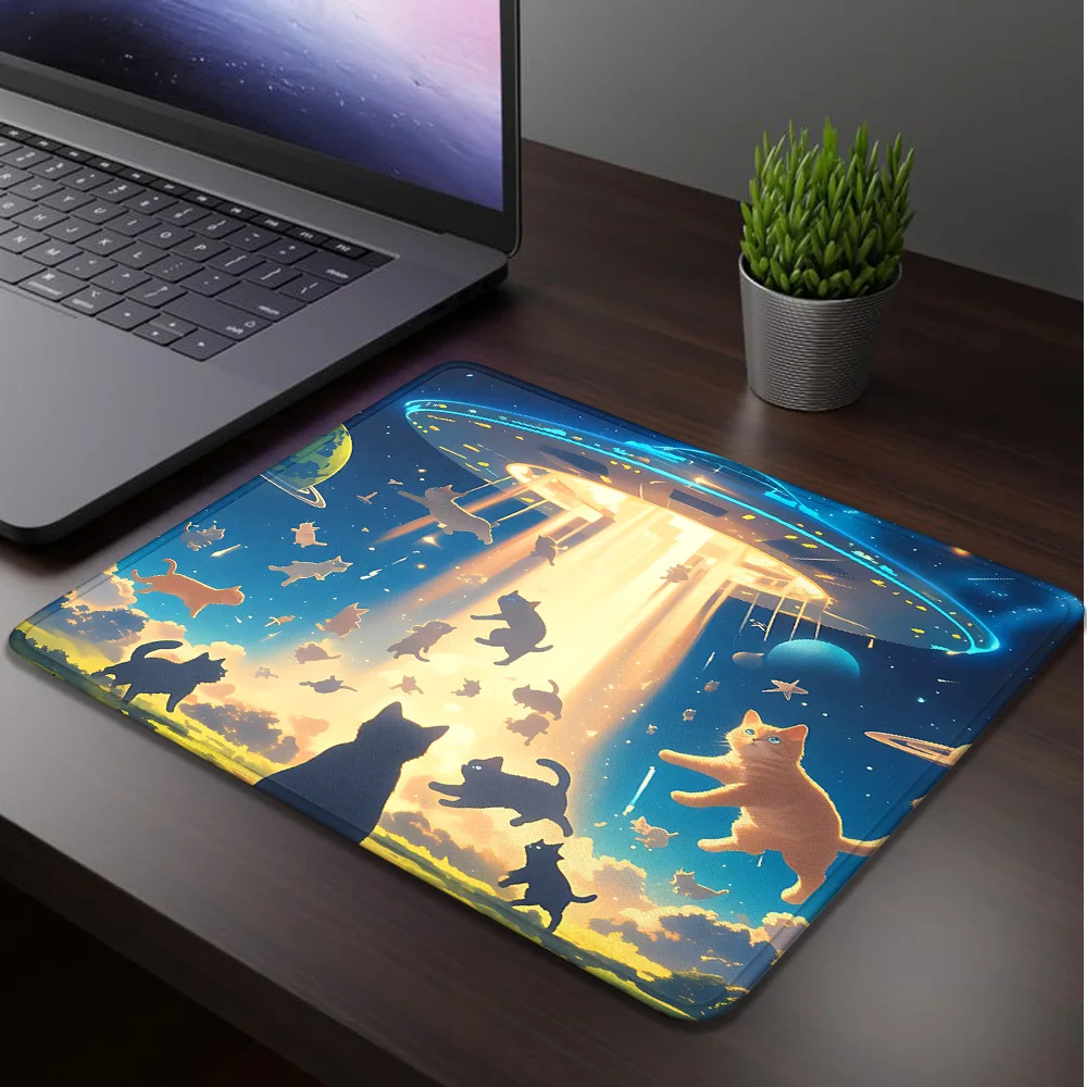 

Small Mouse Pad Cute Cat Mousepad Gamer Pc Gaming Accessories Deskmat Computer Mat Mausepad Mats Keyboard Mause Pads Desk Rubber