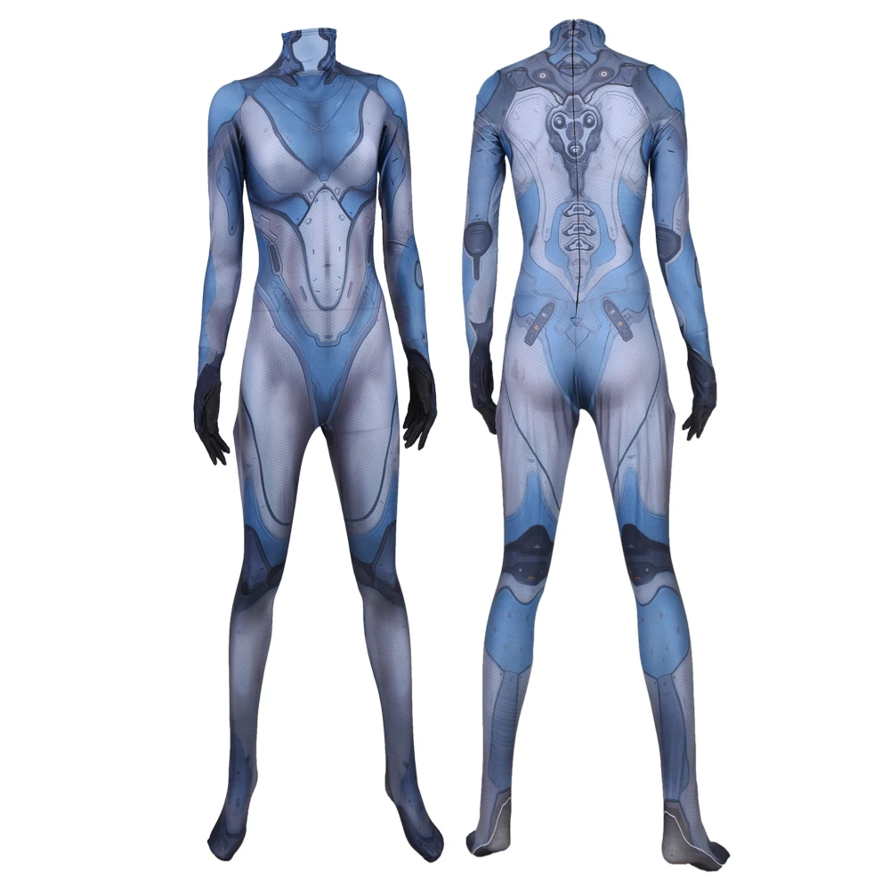 

Halloween Female Dezerged Sarah Kerrigan Costume Star Craft Game Cosplay Zentai Sarah Louise Kerrigan Bodysuit Party Jumpsuits