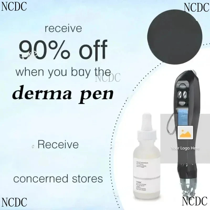 Automatic Micro Poking Pen With LED Light Skin Rejuvenation Treatment