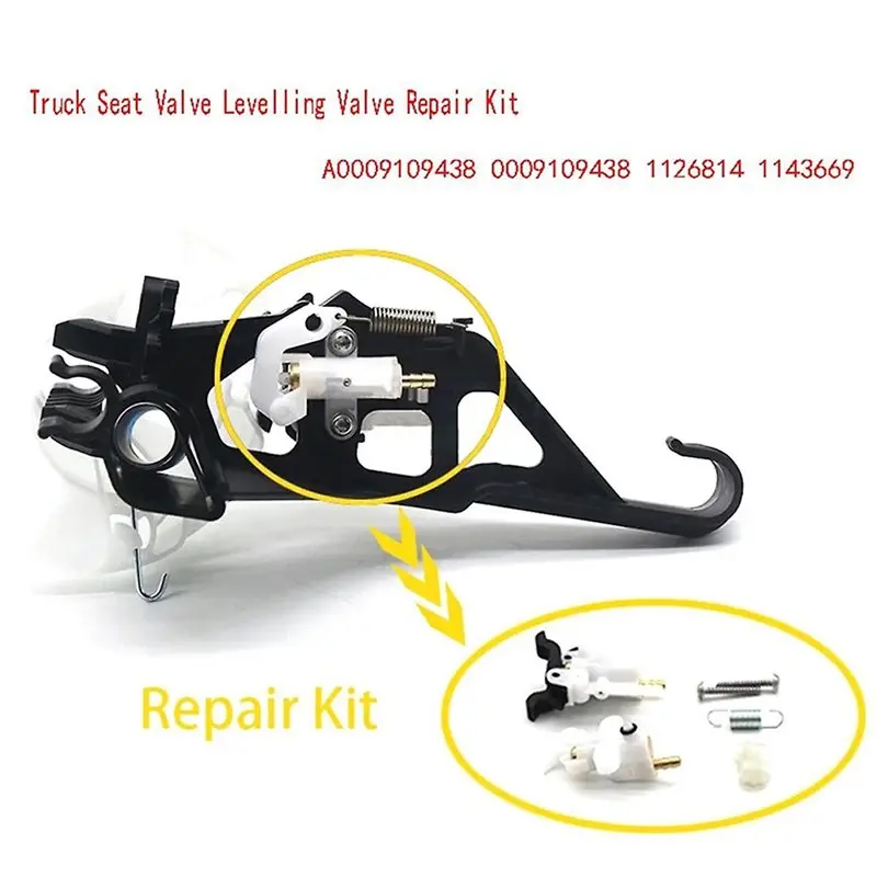 ABQB-Levelling Valve Repair Kit 81623986092 0009109438 A0009109438 1126814 1143669 For Man Benz Trailer Seat Actros Msg906 Truck