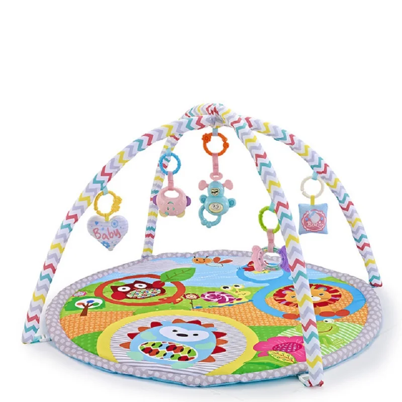 Multifunctional Baby Fitness Activity Frame Baby Awakening Mat Crawl Blanket With Fence Activity Pad  Baby Educational Mat Gift