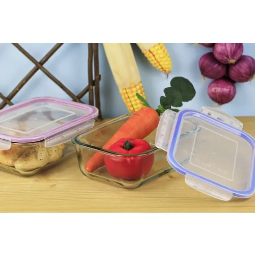 Boron & More Kılıtlı Storage Container 1.5Lt