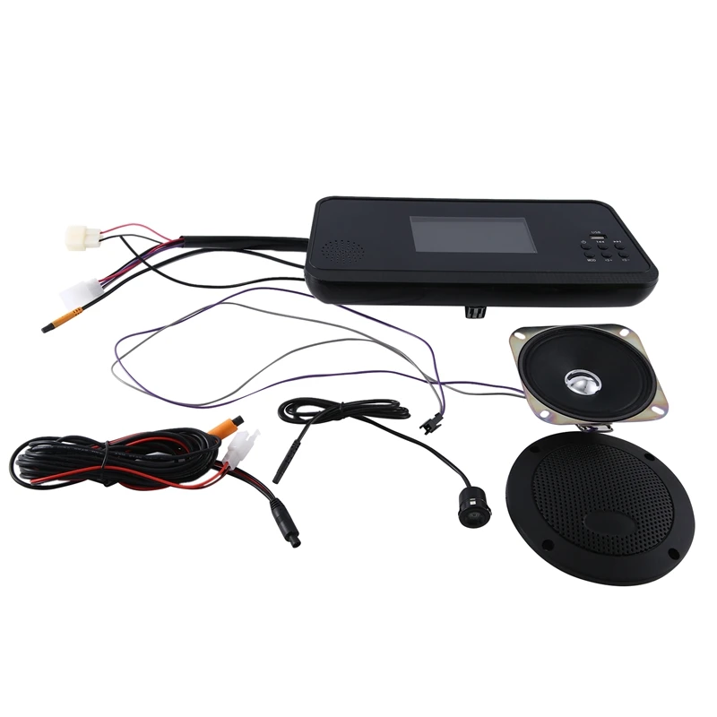 Electric Vehicle Meter 48V Electric Vehicle Meter 48V 60V 72V MP3+BT+Reversing Camera For 4-Wheel Electric Vehicle