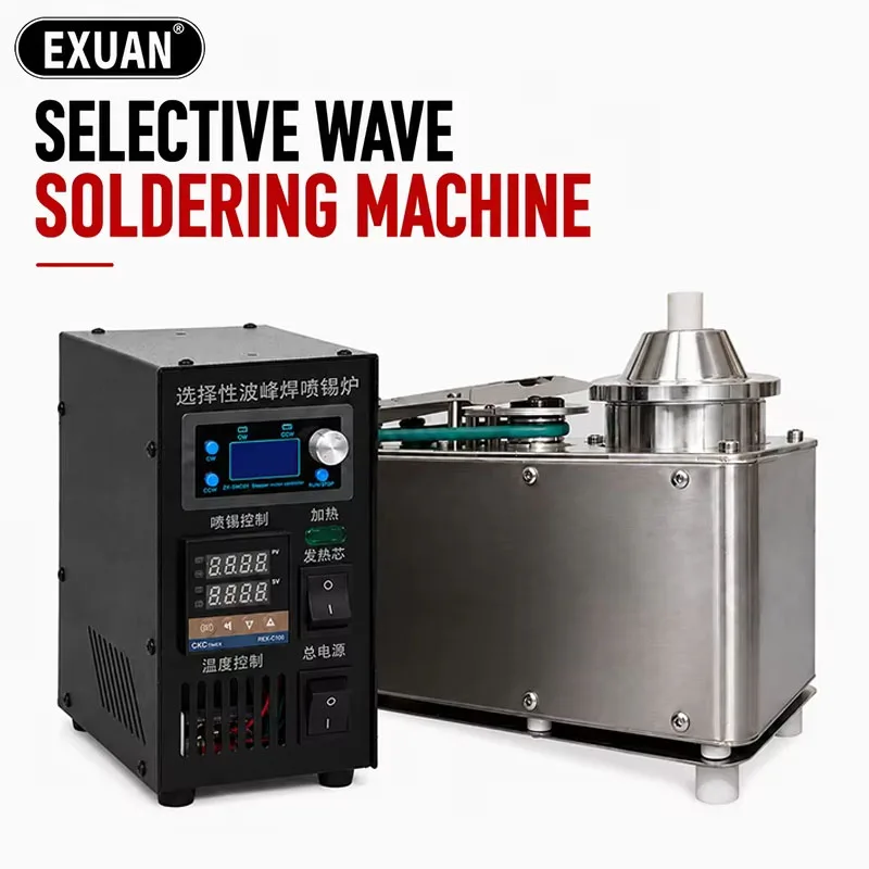 Selective Wave Soldering Machine Precise Temperature Control Flux-Cored Soldering Machine Selective Soldering PCB Repair