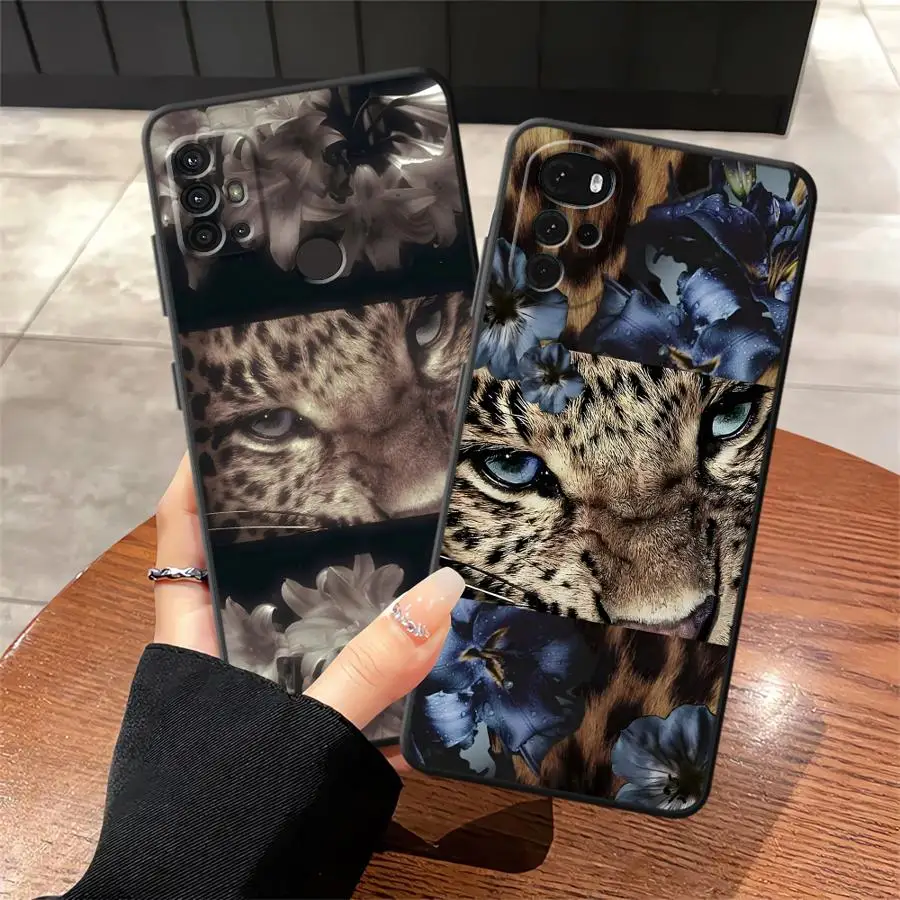 

Чехол для Motorola Moto G71 G22 Edge40 G50 G52 G53 G30 Edge 20 Pro 30 Lite G32 G51 G73 G60s, чехол для телефона с крутым цветочным принтом и леопардовым принтом