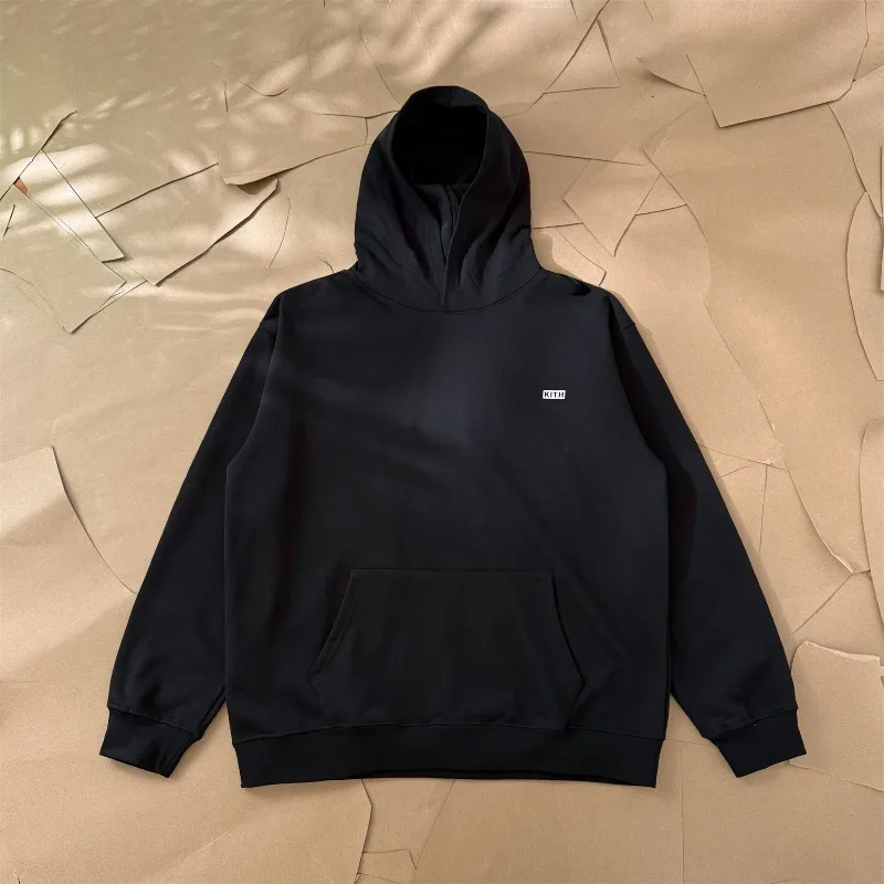 Classic Basic Model Fashion KITH Print Hoodie High Quality Oversized Casual Sweatshirts Pullover Men's Clothing