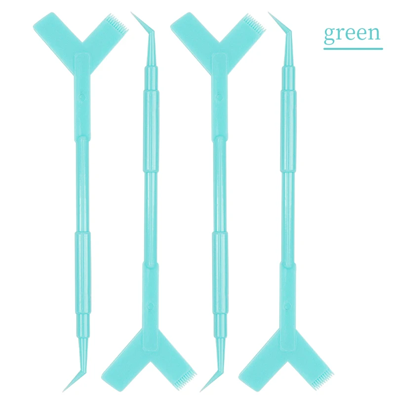 10Pcs Reusable Plastic Eyelash Perming Stick Tool