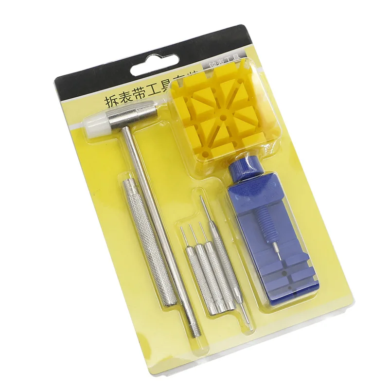 11 piece Repair tool, watch remover, watch remover, watch strap adjuster, 11 piece clip on/off strap remover kit, support