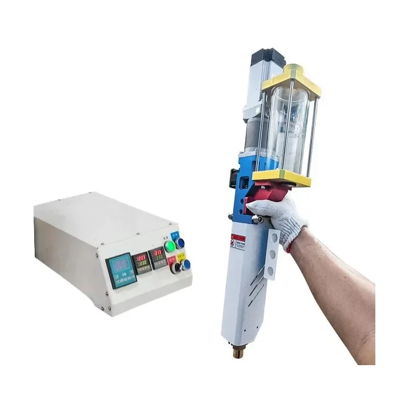 Máquina Extrusora de Servomotor Eléctrico, Extrusora de Pellets de Plástico Portátil con Control de Temperatura de Precisión para Filamento de Impresión 3D