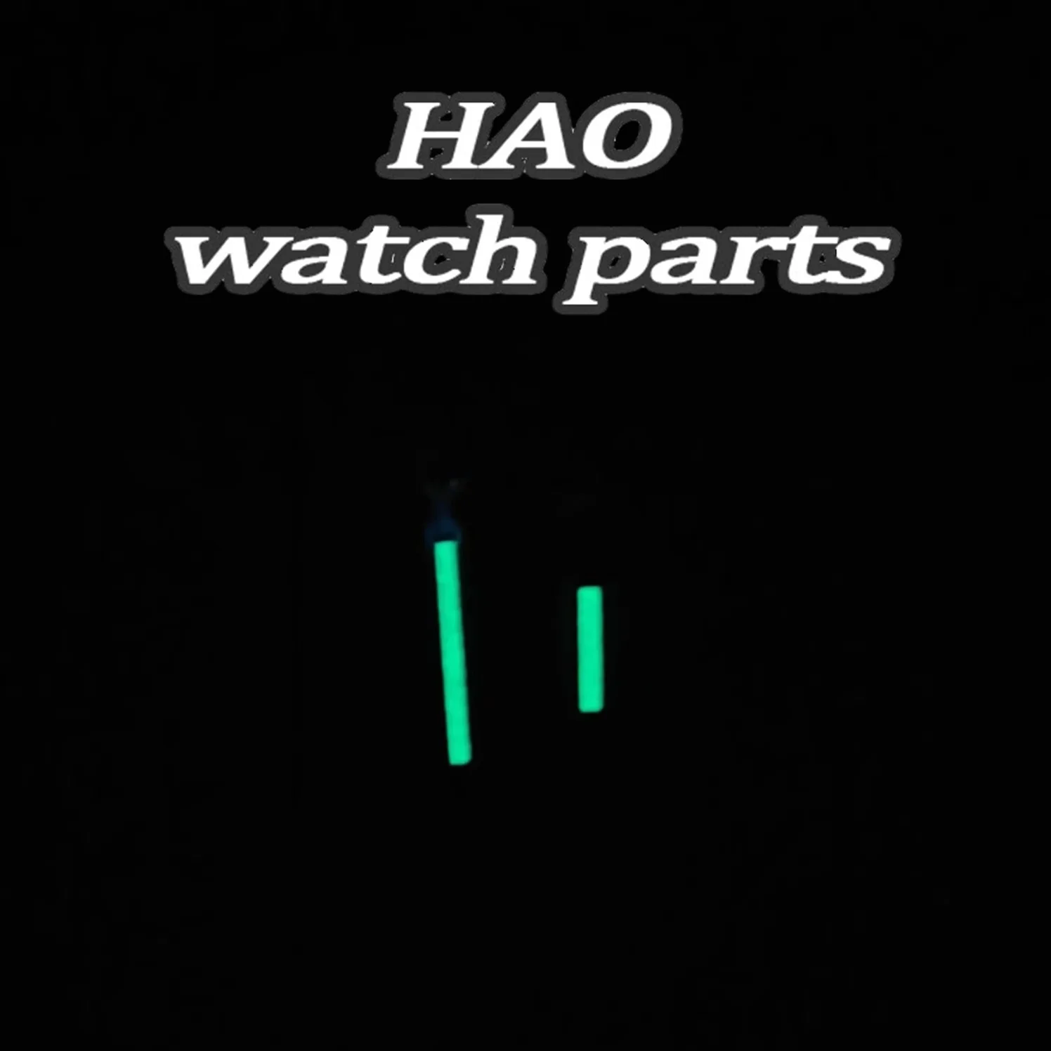 ساعة يد فضية من BLIGER عقارب خضراء مضيئة تناسب حركة NH34 NH35 NH36