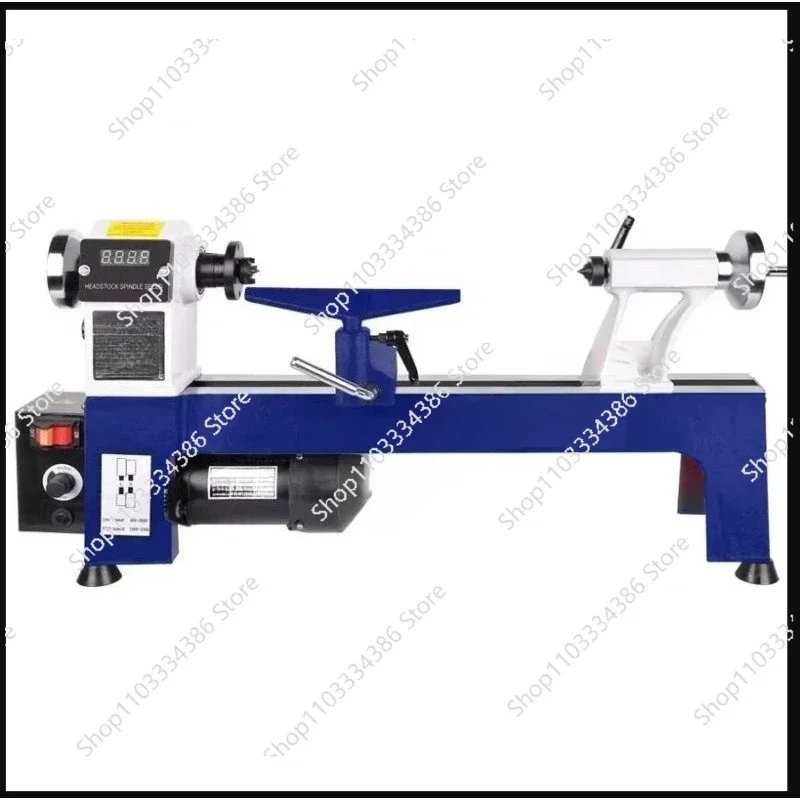 Mini Woodworking Lathe Machine for DIY Pen Making Wooden Beads Processing Hand String Craft Small Tools for Home Workshop