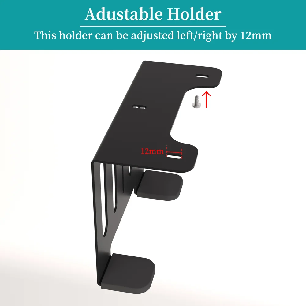 Under Desk Holder Stand for PS5 Disc&Digital Console Stealth Horizontal Mount Support Bracket Organizer Fast Delivery
