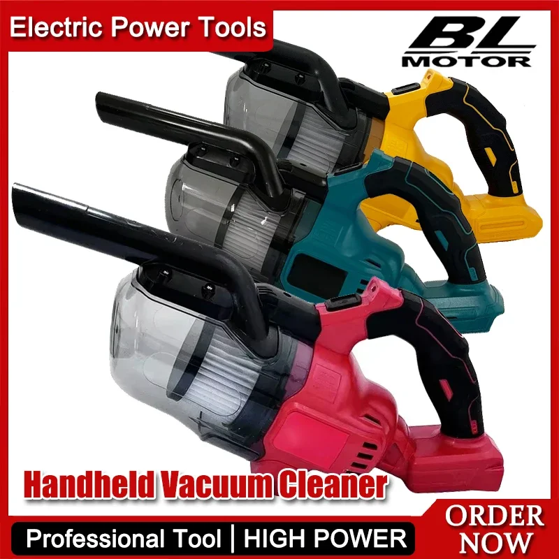 

Fit Milwaukee Cordless Handheld Vacuum Cleaner Portable Brushless Vehicle Mounted Floor Cleaner Tools For Makita For Dewalt