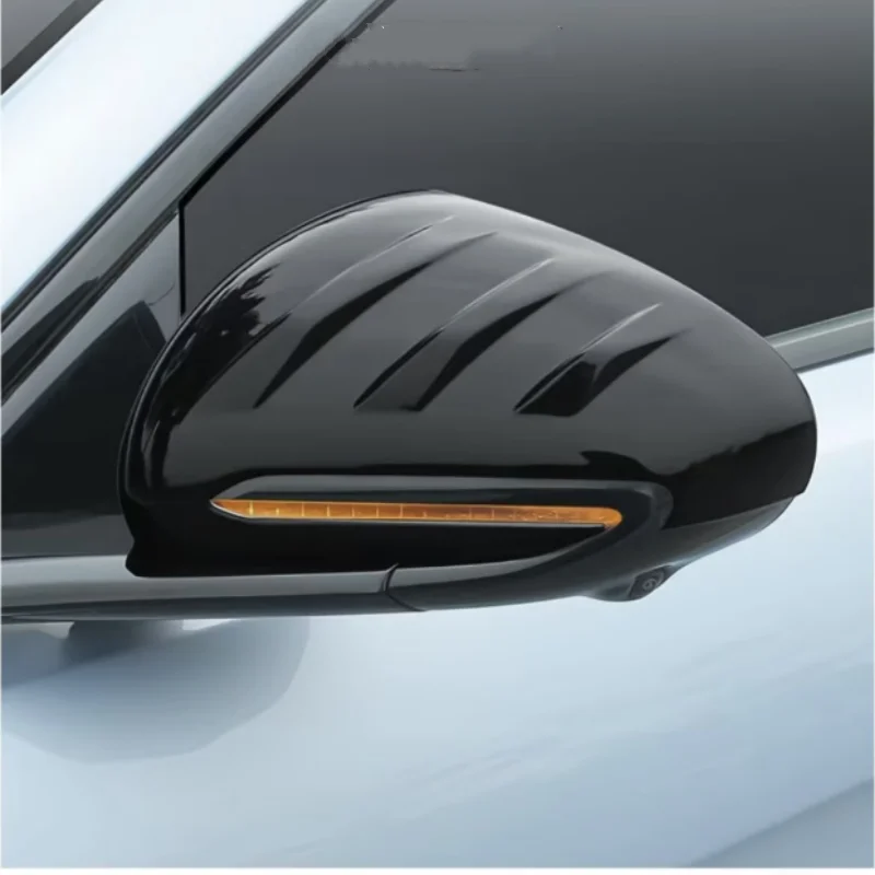 Image of Passend für BYD Seal EV 2022-2024 ABS Carbon Rückspiegelabdeckung Rückspiegel-Dekoration Modifikationszubehör Auto-Außenausstattung