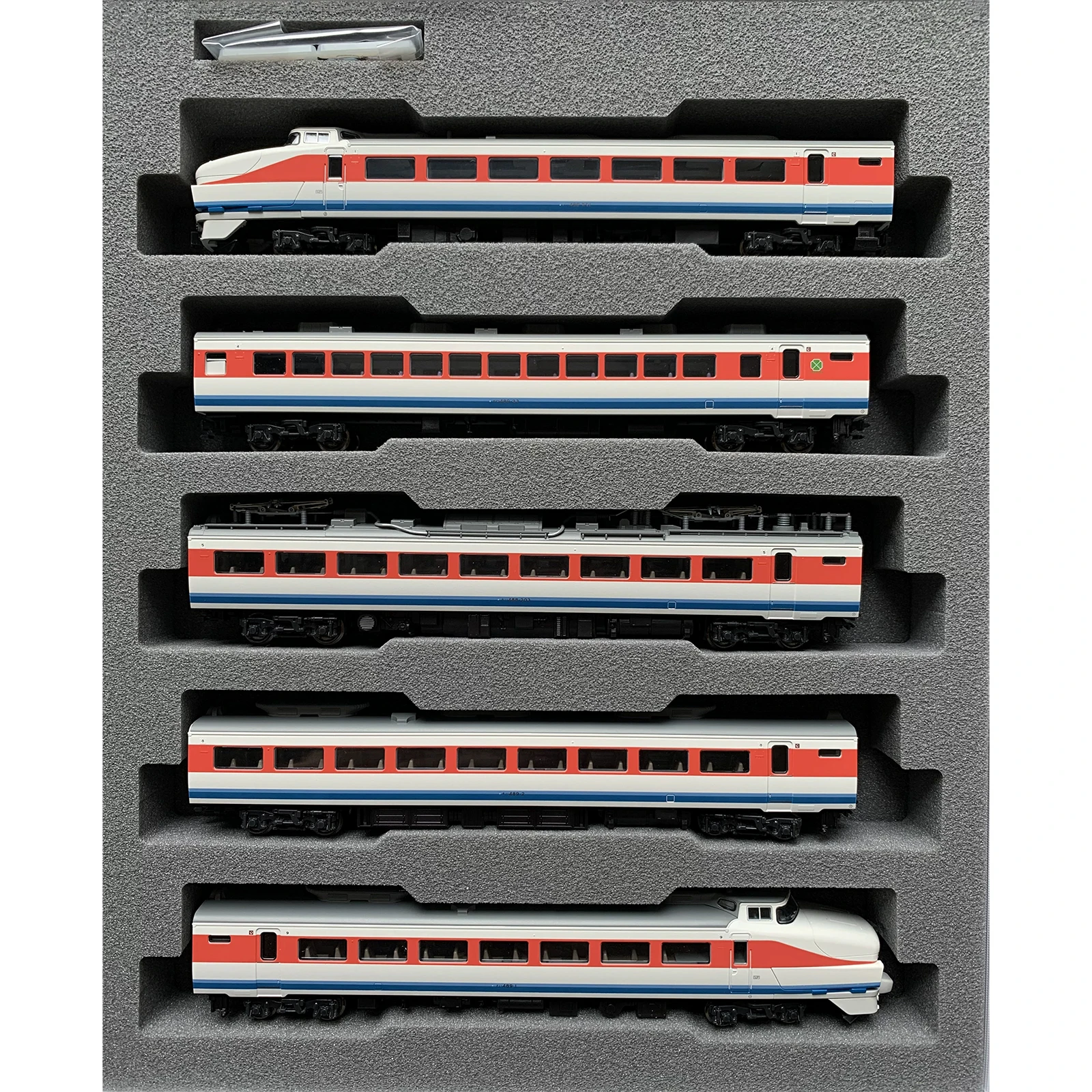 

KATO Train Model N Scale 1/160 10-1202 489 Series White Mountain Color Basic 5-section Set Train Toy Birthday Gift