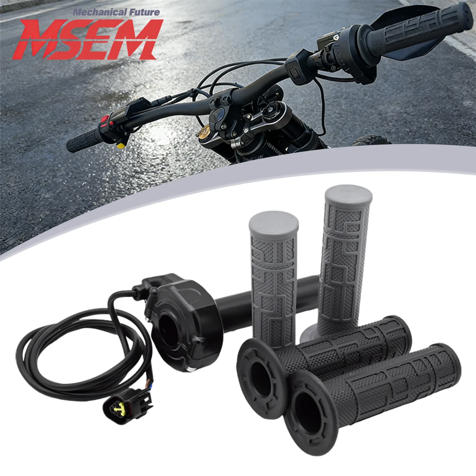 Electric Motorcycle Throttle Turn Grip Handlebar Accelerated Handle Throttle For Sur-Ron Surron Light Bee X/S Electric Dirt Bike