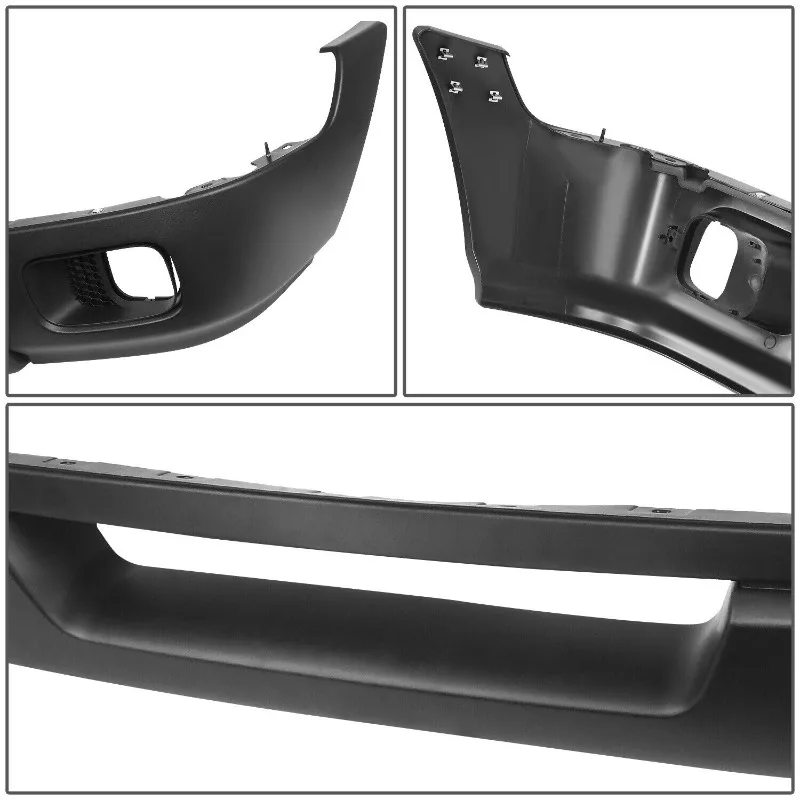 US For 2004 2005 Ford Ranger XL XLT RWD OE Style Textured Front Lower Bumper Valance