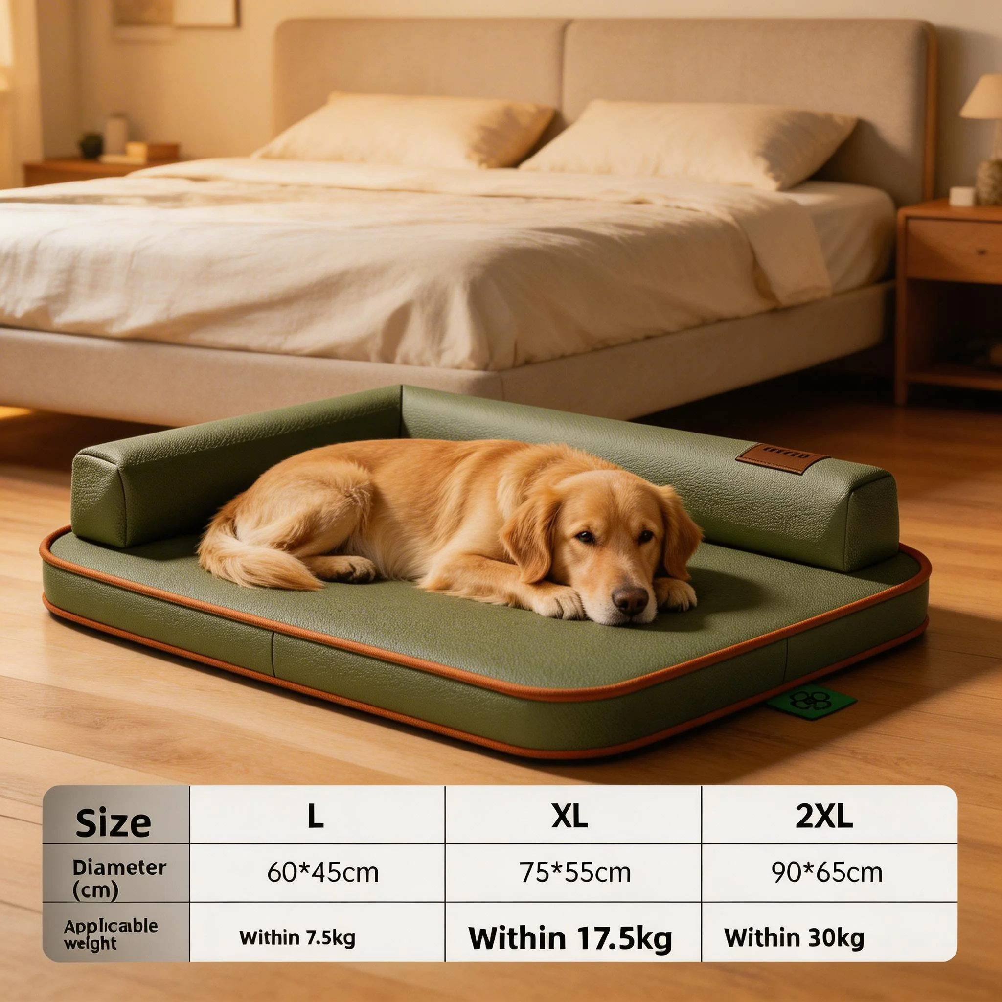 

Популярный коврик-лежанка для больших собак на все сезоны, для средних и крупных пород, водонепроницаемый, устойчивый к разрывам, с моющимся съемным чехлом, также подходит для кошек.