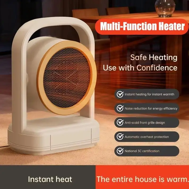

Новый настольный электрический обогреватель, портативный обогреватель с быстрым нагревом, энергосберегающий мини-нагреватель для домашнего офиса, стола, спальни, 2025 г.