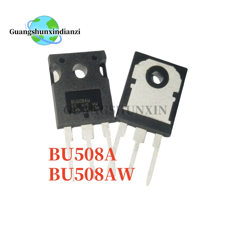5-10PCS Brand new original BU508 BU508A BU508AW TO-247 8A 700V NPN transistor In Stock