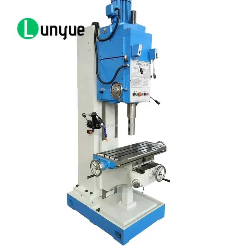 Column Drilling Rig Bench Drill Press Machine for Metal Wood Working High Precision Heavy Duty Industrial Workshop Tool
