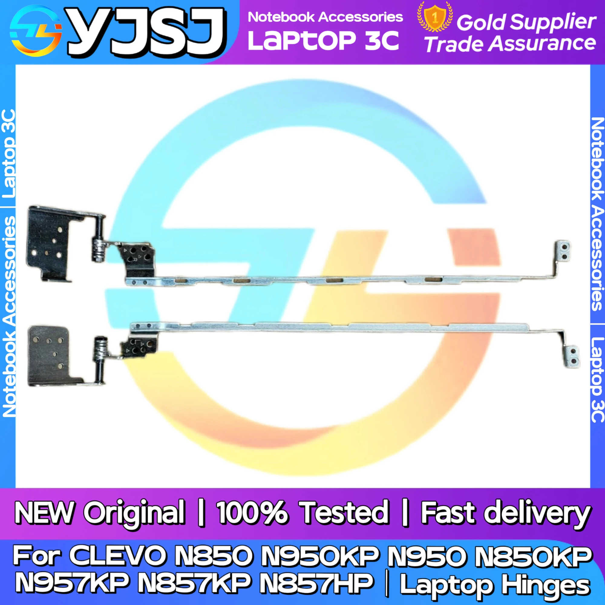 

Новые оригинальные петли для ноутбуков CLEVO N850, N950KP, N950, N850KP, N957KP, N857KP, N857HP, вращающийся вал, ось, кронштейн для ноутбука