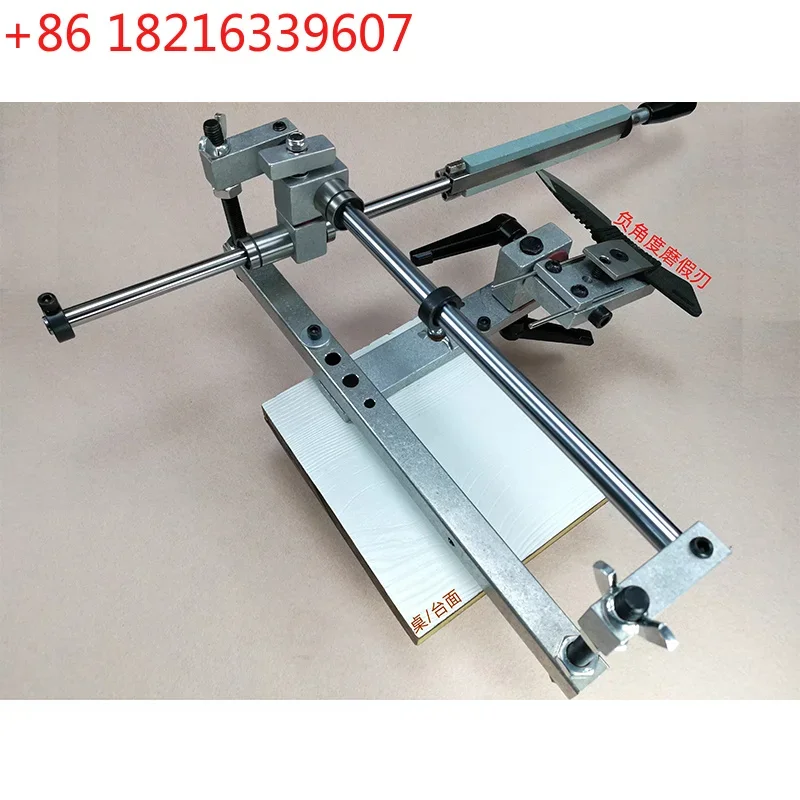 YAO Fixed-Angle Knife Sharpener All-New Upgraded Sliding Version Manual Grinder, Tool Sharpener Woodworking DIY Tool