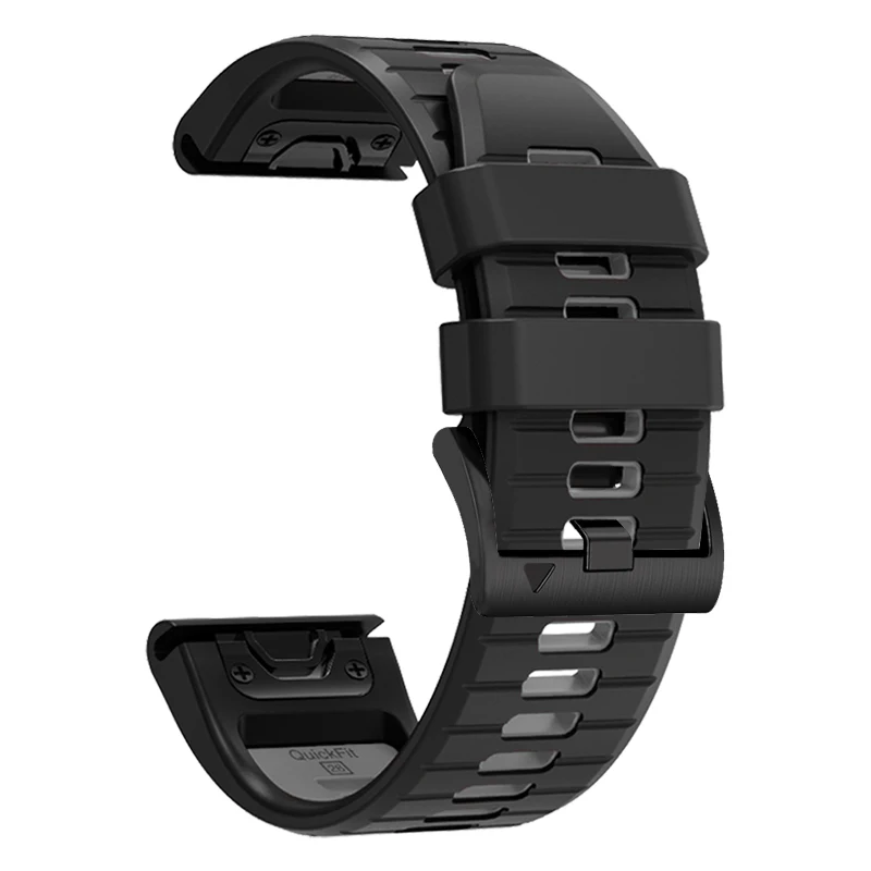 QuickFit 26mm Watch Band For Garmin D2 Mach 1 Pro 51mm Replacement Silicone Strap Accessories