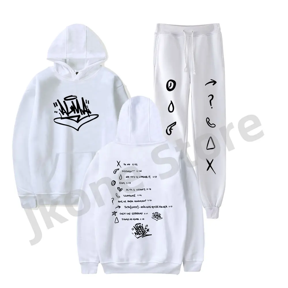 Nicki Nicole ALMA Tour Merch Hoodies Set Winter Women/Men Fashion Casual HipHop Streetwear Sweatshirts