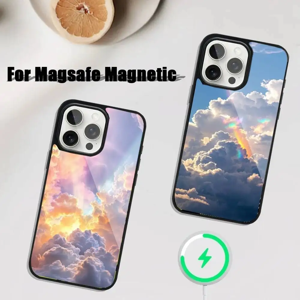 

Beautiful sky Phone Case For iPhone 16,15,14,13,12,11,Plus,Pro,Max Mini Magsafe Magnetic Wireless Charging