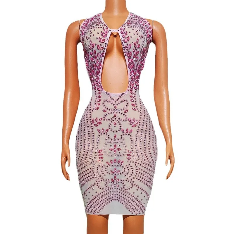 2025 Performance Clothes Birthday Clothing Nightclub Bar Temperament Elegant Dress Company Annual Meeting Dinner Banquet Dress