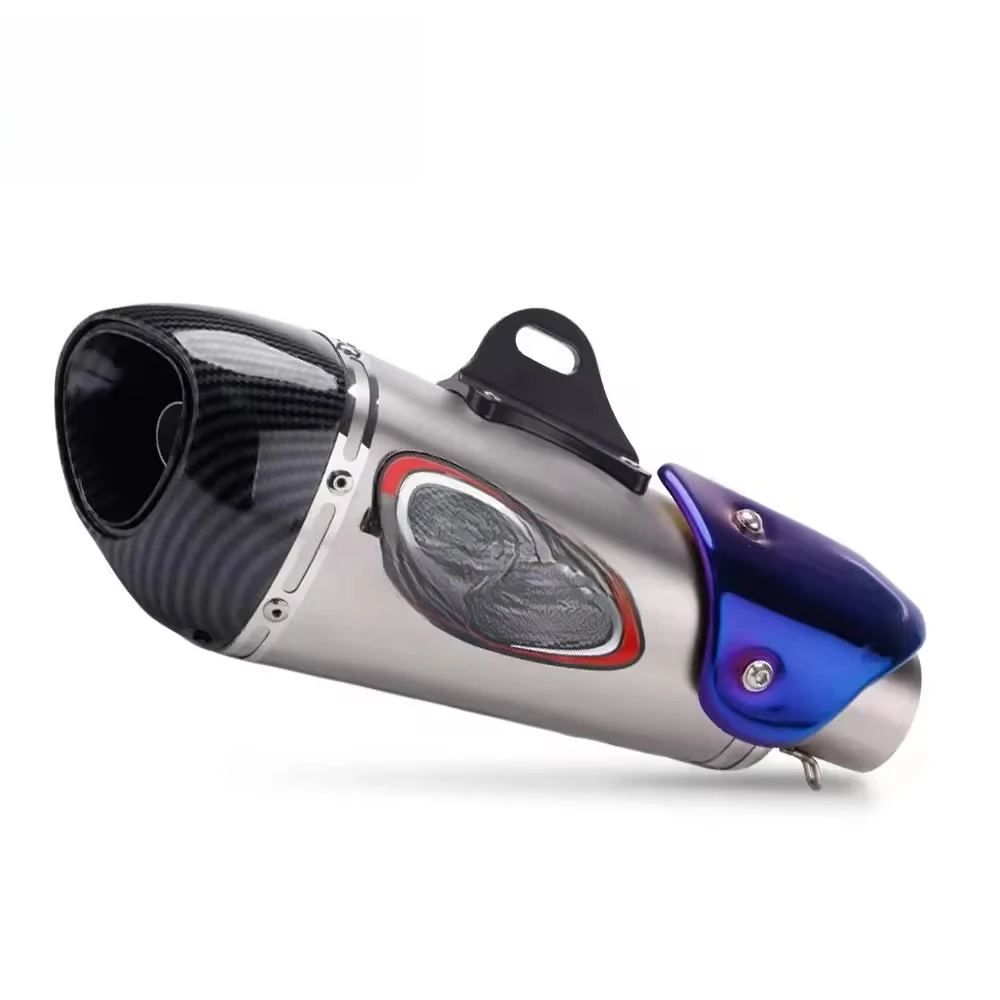 Hot Sale Motorcycle Parts Stainless Steel GP Scooter Motorcycle Tube Motorcycle Exhaust Pipe