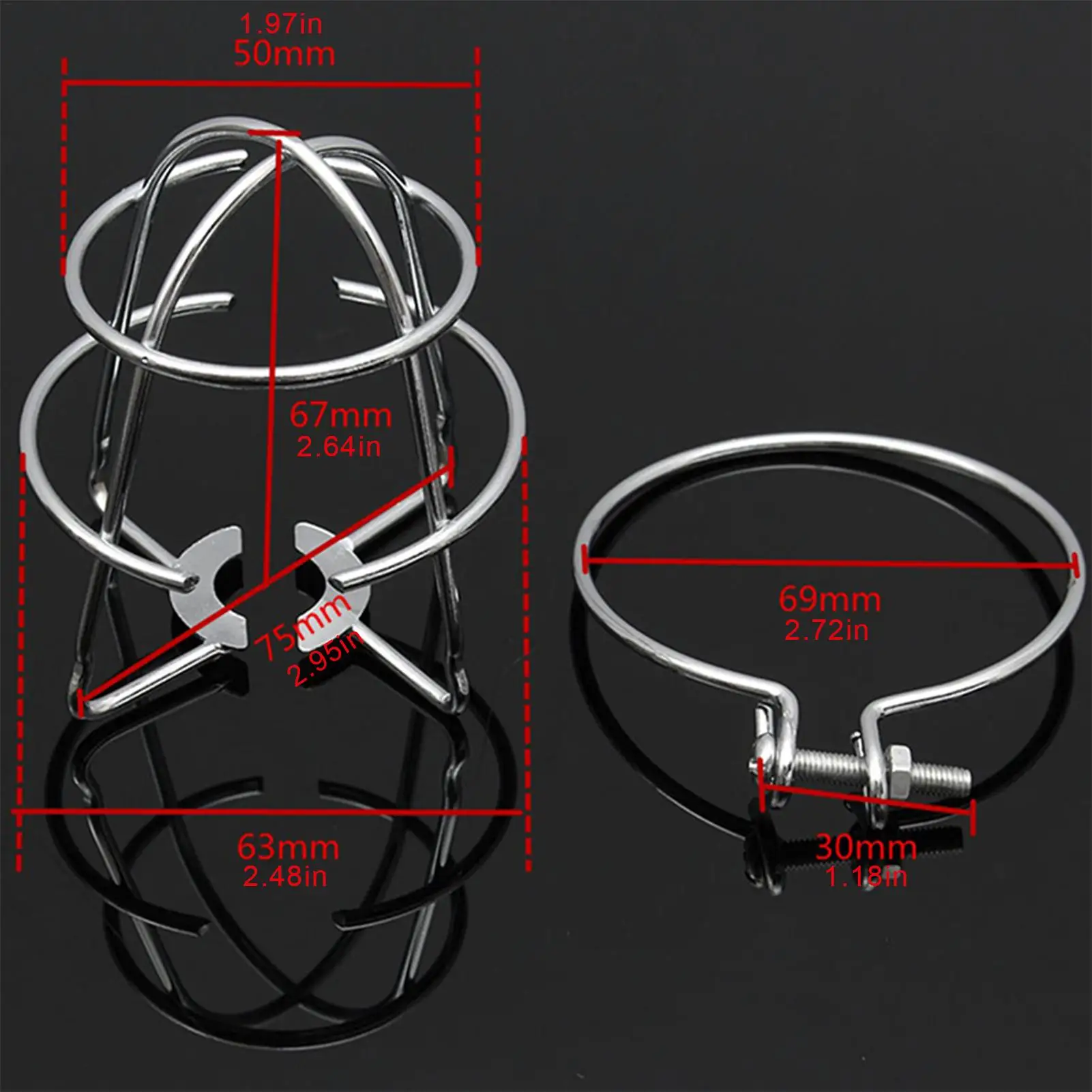 الفنادق رشاشات الحريق يغطي قفص عميق قوي النار الرش يغطي ل 1/2 "و 3/4" نظام إطفاء الحريق قوس الرش