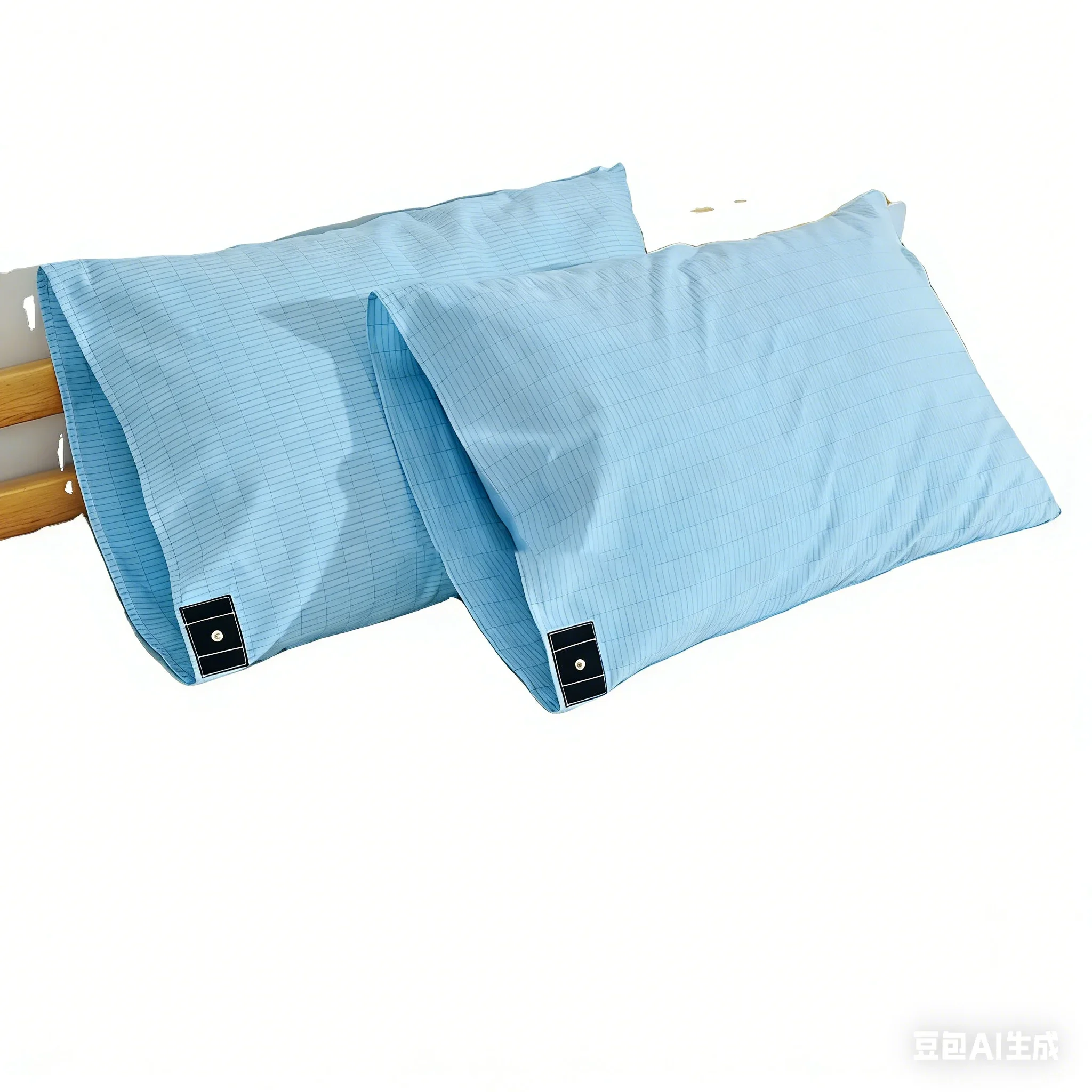 Grounding pillowcase customizable size with 4.6m long  grounding wire silver fiber pillowcase