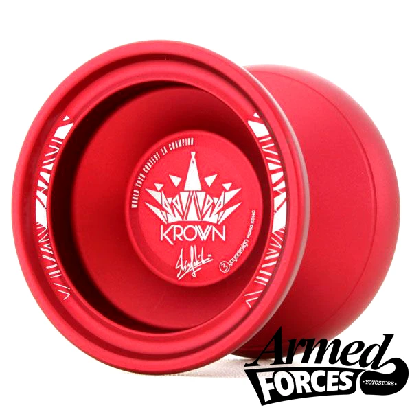 Hong Kong C3 Crown 2019 Alloy YoYo 1A krown YOYO Emperor\'s Crown Yoyo Ball CNC Professional Competition