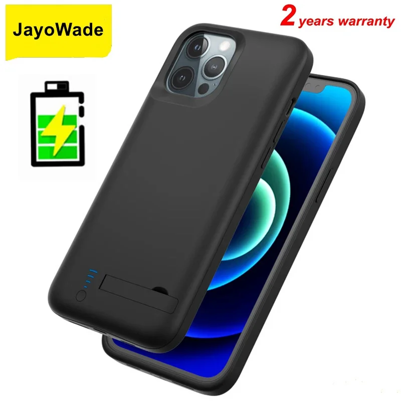 JayoWade 10000Mah Battery Charger Case For IPhone 16 Pro Max 15 Plus 14 13 Mini 12 Phone Cases Bank Power Case For IPhone 16 Pro