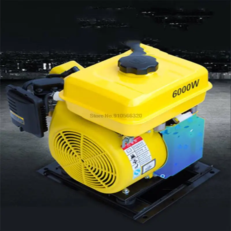 Free Installation Electric Tricycle Car Range Extender 48v/60v/72v Permanent Magnet Motor Gasoline Generator Low Noise