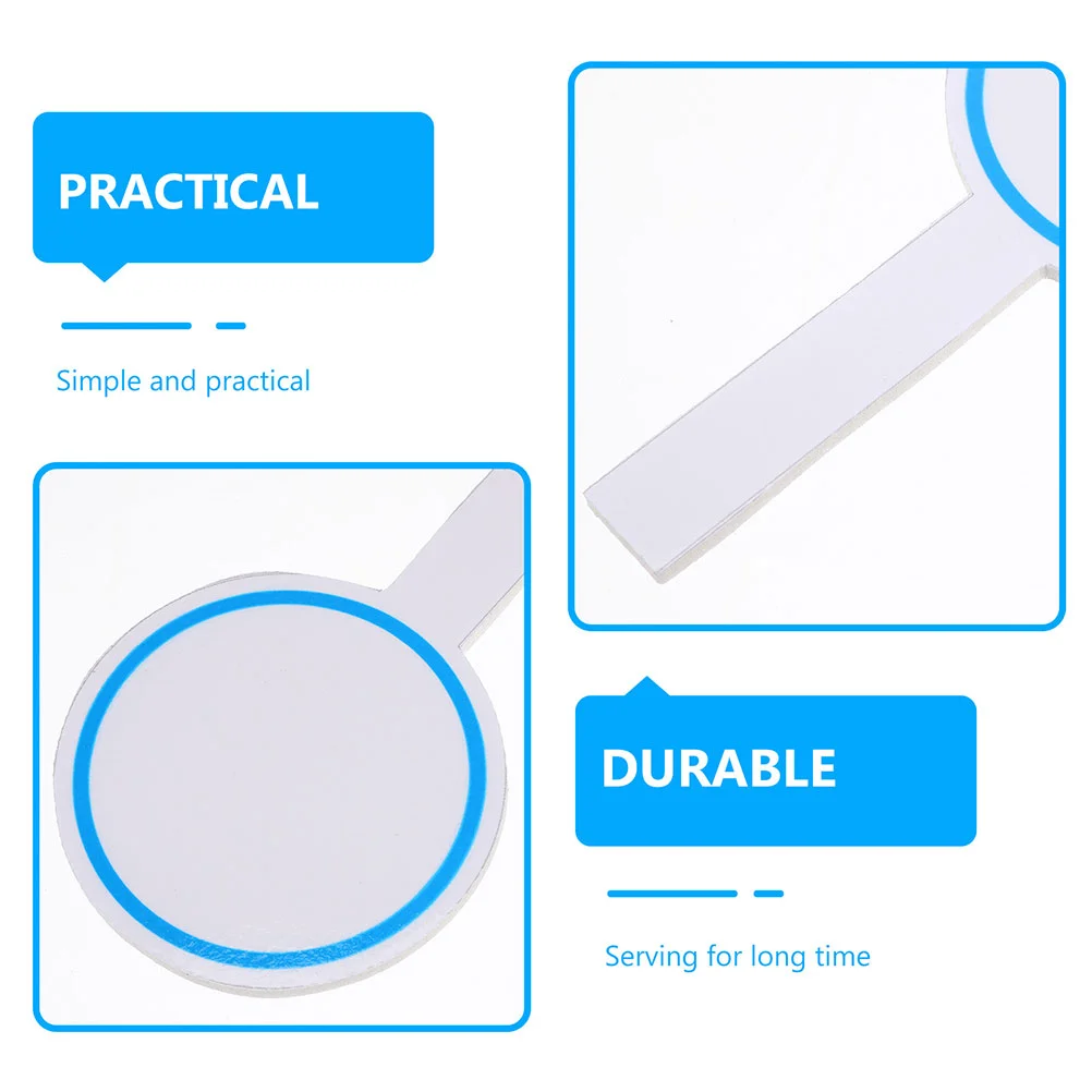 4 Pcs 점수 보드 화이트 보드 득점 화이트 보드 점수 판 스틱 폼 학생에 휴대용 얼굴 쓰기