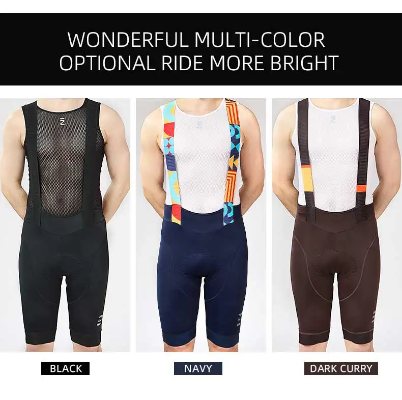 INBIKE Herren-Radlerhose Sommer Atmungsaktiv Schnelltrocknend Fahrrad-Trägerhose Rennrad MTB Fahrradbekleidung – Detail 6