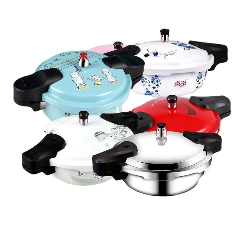 

Multi-functional Pressure Cooker for Gas and Induction Cookers with Safety Features and Non-Stick Coating